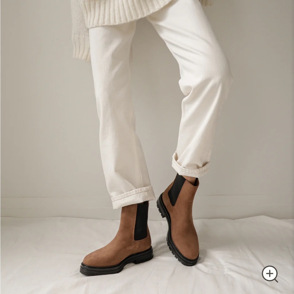 Jenni Kayne Brown Chelsea Boots